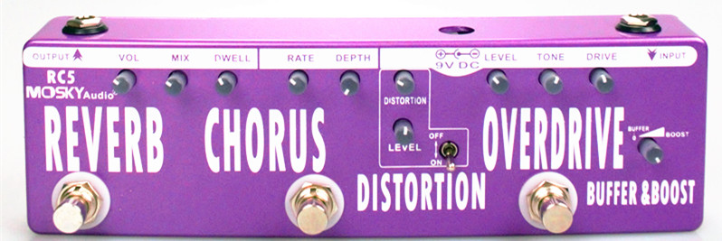 RC5 Multi-Effects Pedal 五合一效果器